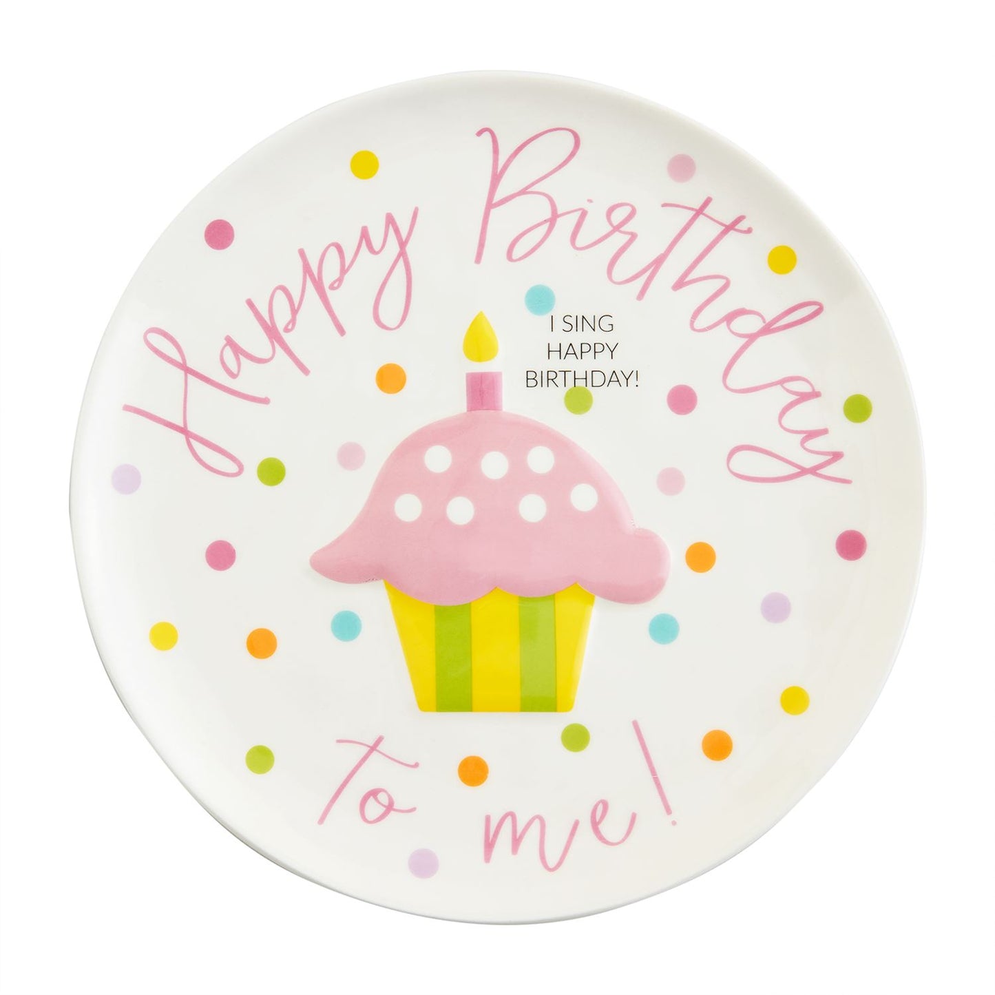 Girl's Birthday Singing Plate