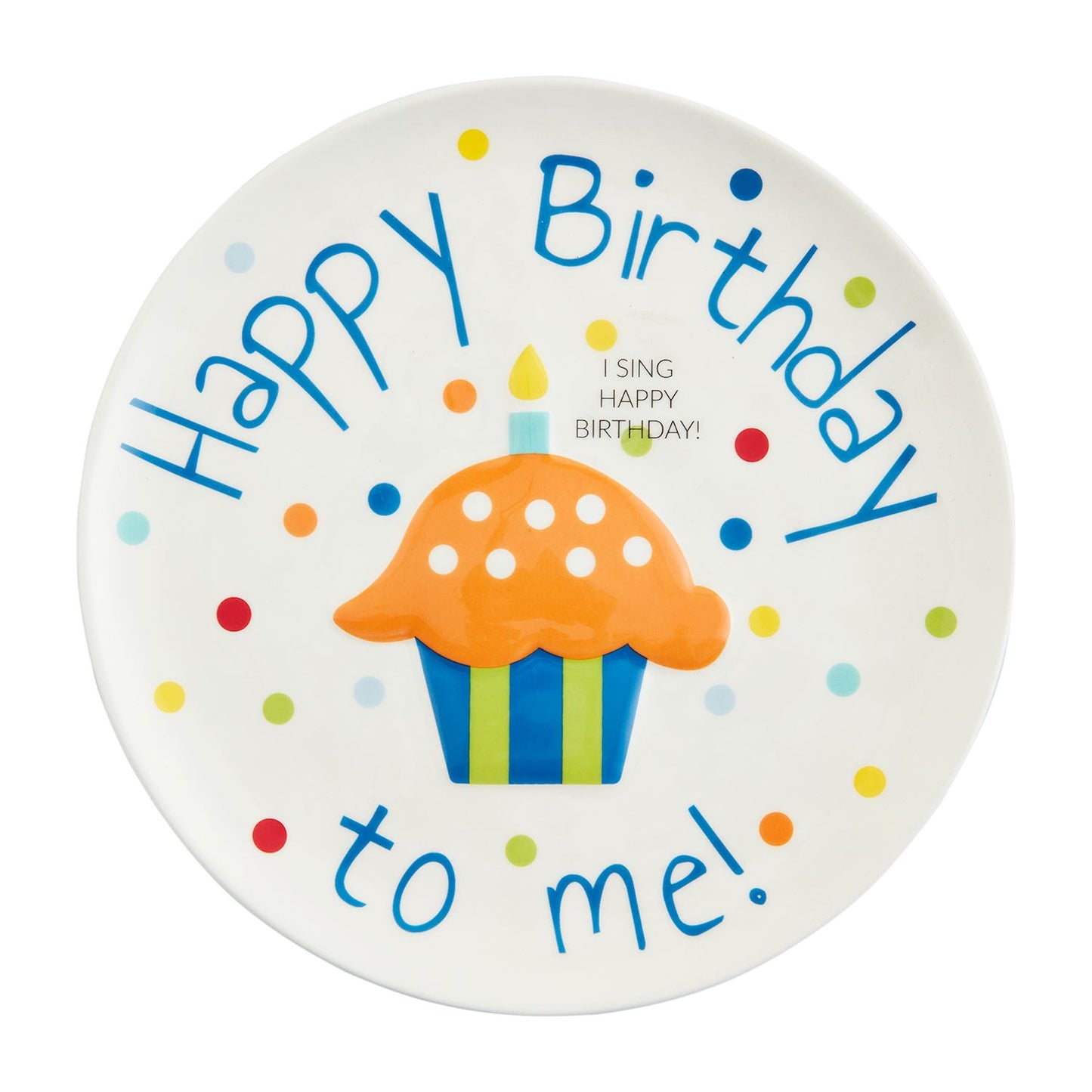 Boy's Birthday Singing Plate