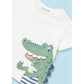 Dino Cream Interactive Tee Shirt