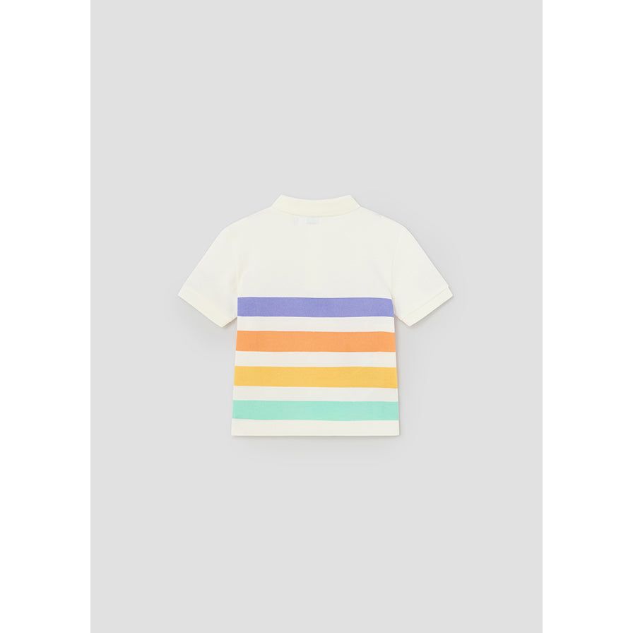 Sherbert Striped Polo Shirt