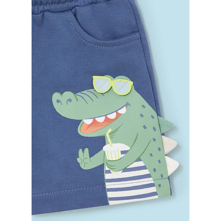 Indigo Dino Shorts