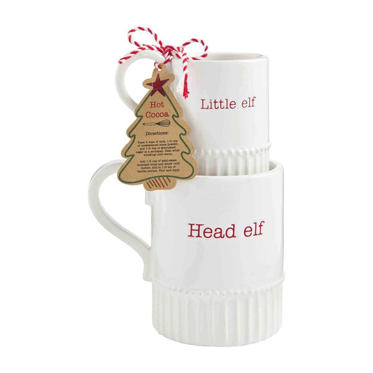 Big Elf & Little Elf Mug Set - Jayla's Bowtique