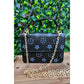 Black Star Crossbody w/ Handle Purse