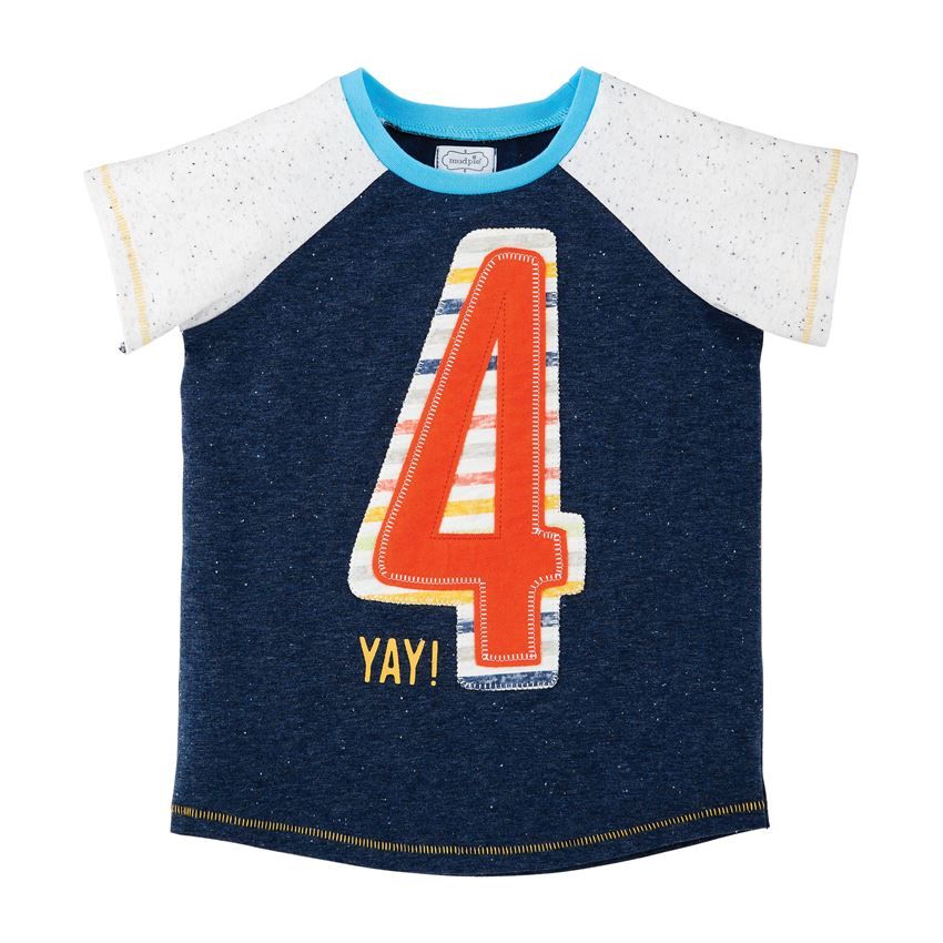 Boy's 4th Birthday Shirt