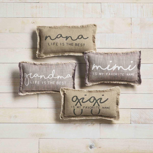 Nana Life Throw Pillow