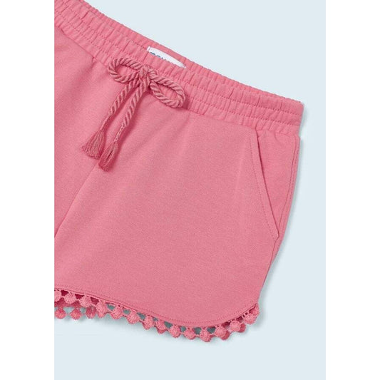 Peony Chenille Cotton Shorts