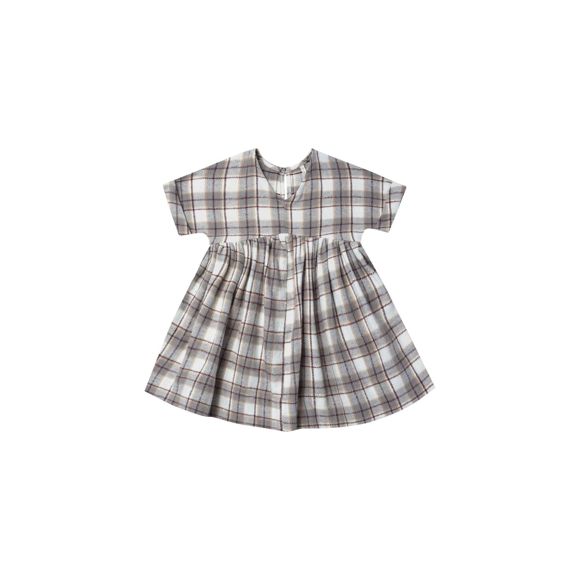 Blue Flannel Maxwell Dress