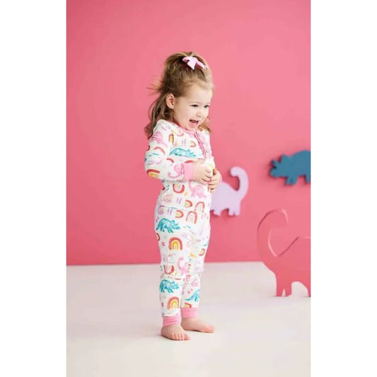 Girls' Dino Pajamas