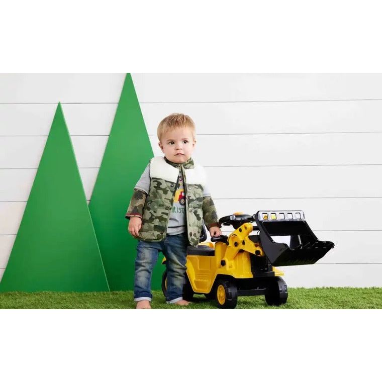 Boys' Camo Sherpa Vest