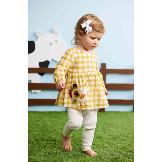 Toddler Chicken Tunic And Legging Set