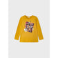 Make Today Happy Mustard L/S T-Shirt