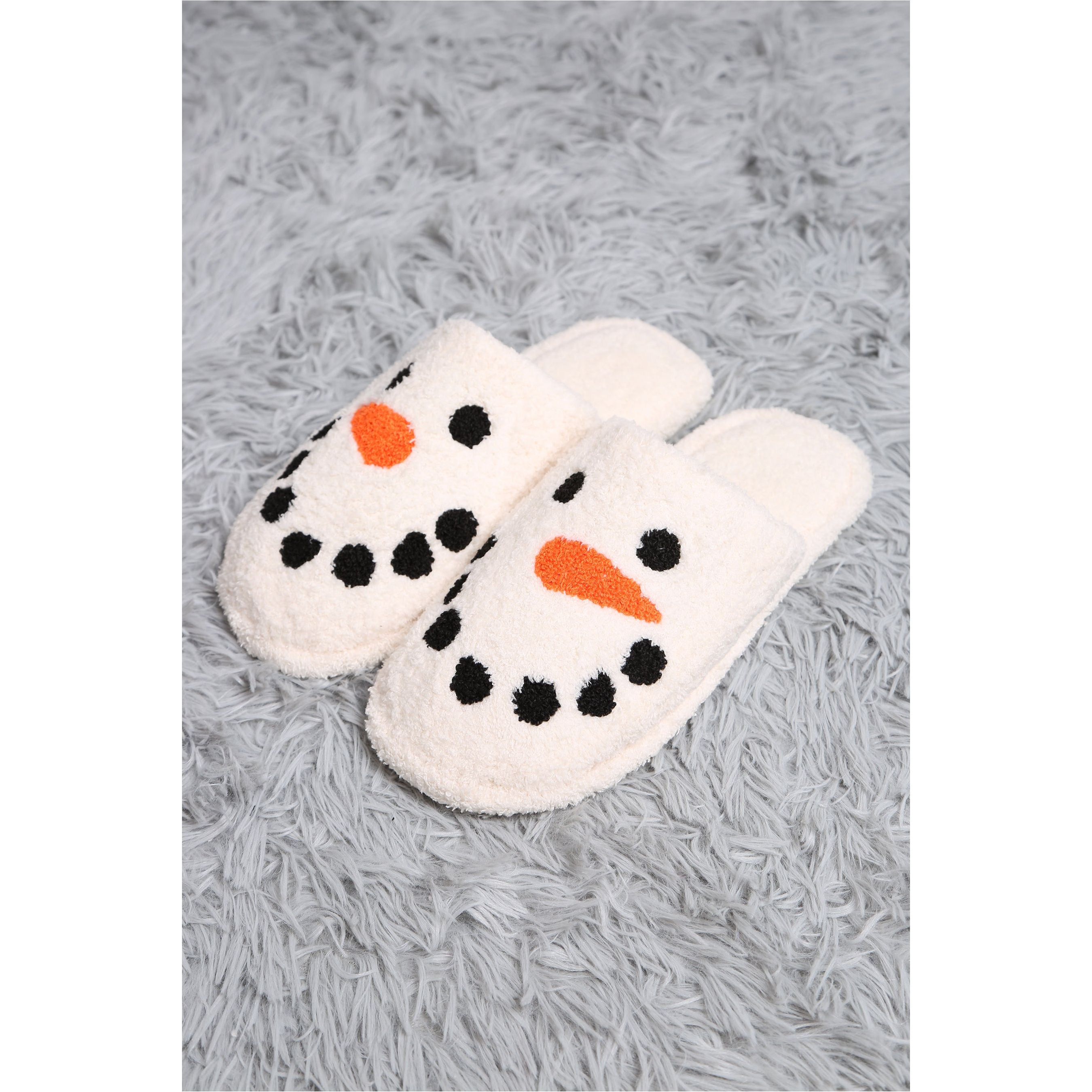 Snowman slippers for online adults